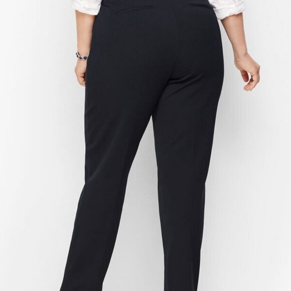 Talbots Refined Bi-Stretch Tailored Straight-Leg Pants, Size 20W, Mills … - Picture 2 of 6